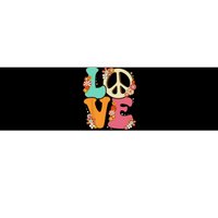 Peace Sign Love 60s 70s Costume Groovy Hippie Theme Party Bumper Sticker