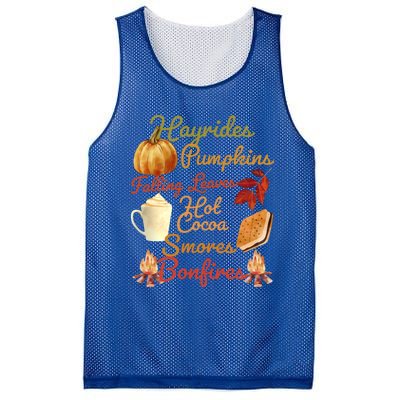 Pumpkin Spice Latte Halloween Fall Coffee Horror Movie Lover Gift Mesh Reversible Basketball Jersey Tank