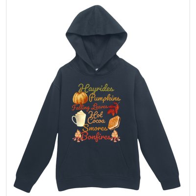 Pumpkin Spice Latte Halloween Fall Coffee Horror Movie Lover Gift Urban Pullover Hoodie