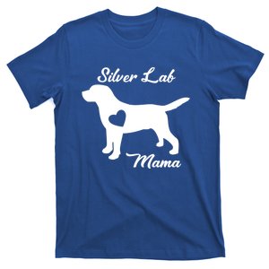 Proud Silver Lab Mama Mom Labrador Retriever Funny Gift T-Shirt