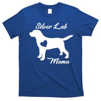 Proud Silver Lab Mama Mom Labrador Retriever Funny Gift T-Shirt