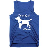 Proud Silver Lab Mama Mom Labrador Retriever Funny Gift Tank Top