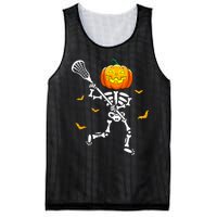 Pumpkin Skeleton Lacrosse Halloween Mesh Reversible Basketball Jersey Tank