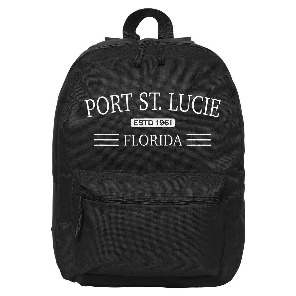 Port St Lucie Florida FL 16 in Basic Backpack