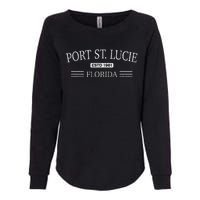 Port St Lucie Florida FL Womens California Wash Sweatshirt