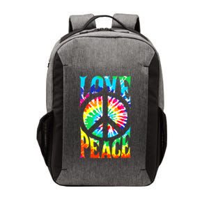 Peace Sign Love 60S 70S Tie Dye Hippie Costume Vector Backpack