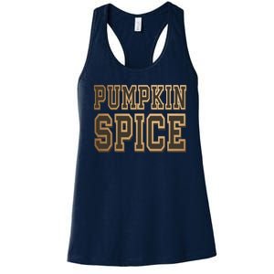 Pumpkin Spice Lover Fall Women's Racerback Tank