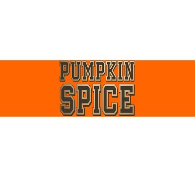 Pumpkin Spice Lover Fall Bumper Sticker