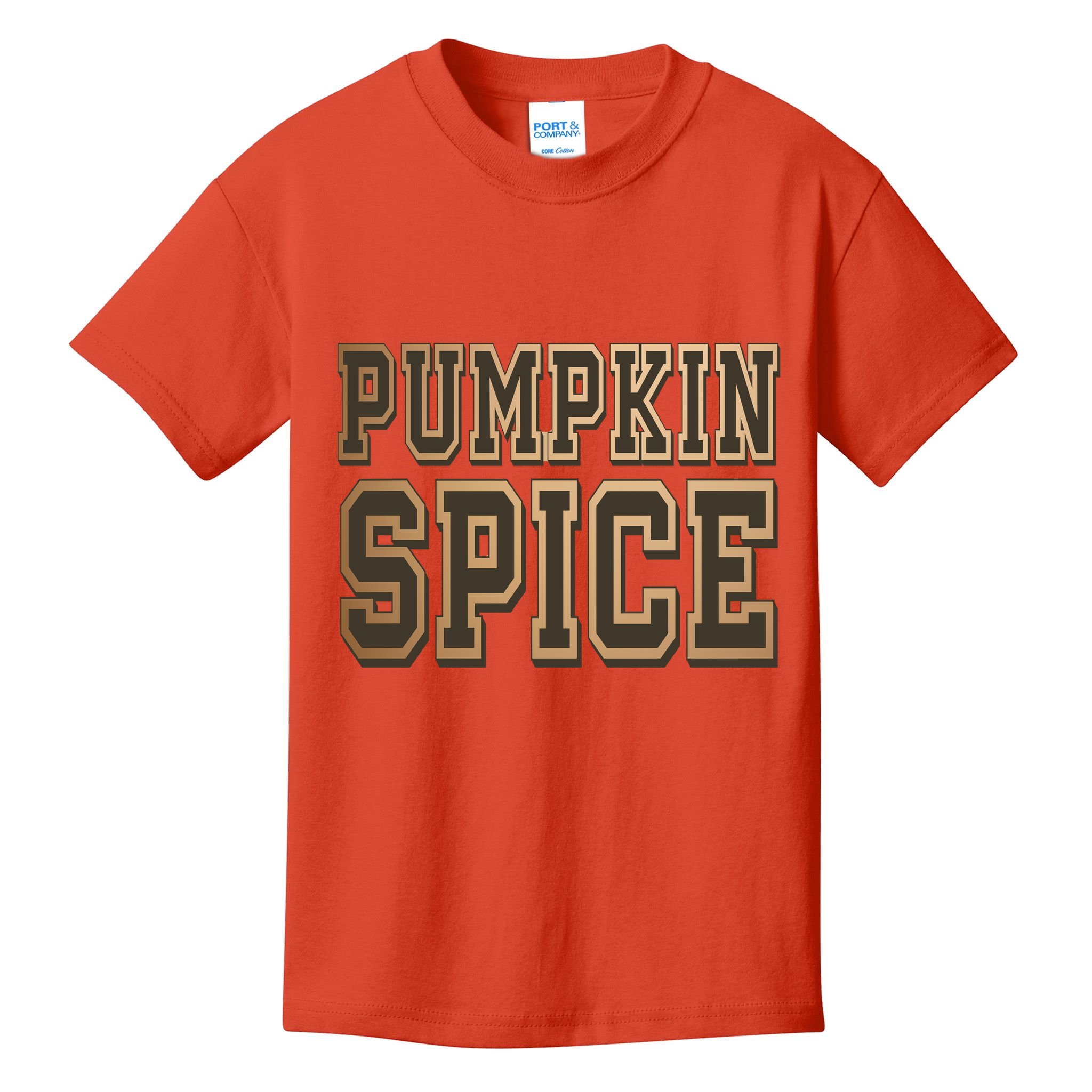 Pumpkin Spice Lover Fall Kids T-Shirt