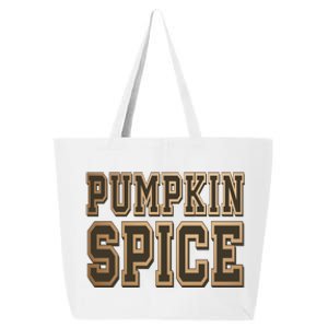 Pumpkin Spice Lover Fall 25L Jumbo Tote