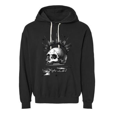 Punk Skull Life Is Strange Garment-Dyed Fleece Hoodie