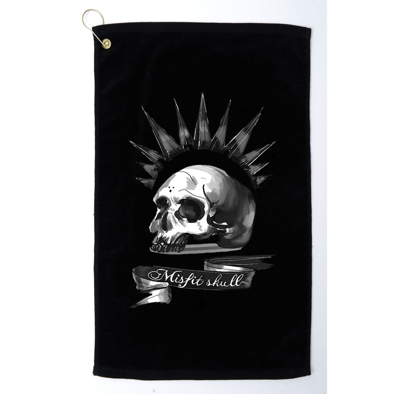 Punk Skull Life Is Strange Golf Towel