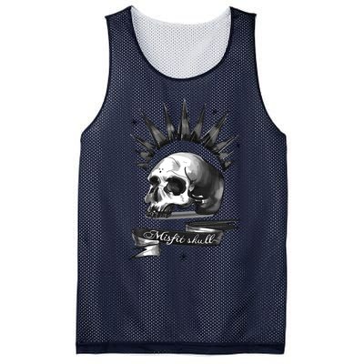 Punk Skull Life Is Strange Mesh Reversible Basketball Jersey Tank