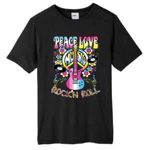 Peace Sign Love 60s 70s Tie Dye Hippie Costume Tall Fusion ChromaSoft Performance T-Shirt