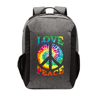 Peace Sign Love Retro 60S 70S Tie Dye Hippie Costume Vector Backpack