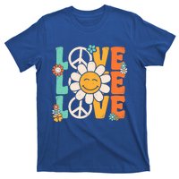 Peace Sign Love 60s 70s 80s Costume Groovy Theme Party T-Shirt