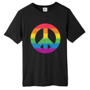 PEACE SIGN LOVE 60s 70s Tie Dye Hippie Costume Tall Fusion ChromaSoft Performance T-Shirt