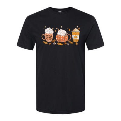 Pumpkin Spice Latte Fall Vibes Autumn Pumpkin Spice Coffee Softstyle CVC T-Shirt