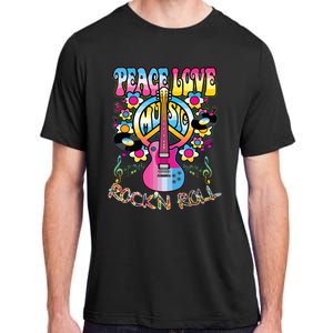 Peace Sign Love 60s 70s Tie Dye Hippie Costume Adult ChromaSoft Performance T-Shirt