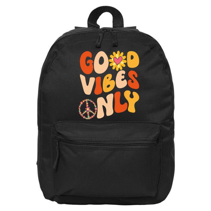 PEACE SIGN LOVE 60s 70s Tie Dye Hippie Halloween Costume 16 in Basic Backpack