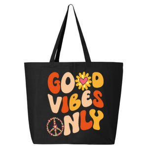 PEACE SIGN LOVE 60s 70s Tie Dye Hippie Halloween Costume 25L Jumbo Tote