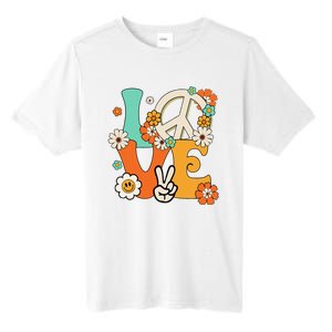 Peace Sign Love 60s 70s Hippie Costume Flowers Tall Fusion ChromaSoft Performance T-Shirt