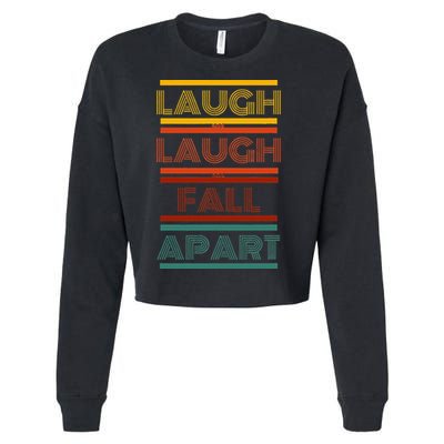 Phish  Sparkle  Laugh and laugh and fall apart Cropped Pullover Crew