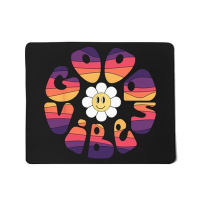 PEACE SIGN LOVE 60s 70s Tie Dye Hippie Halloween Costume Mousepad