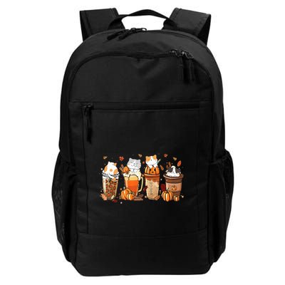 Pumpkin Spice Latte Costume For Cats Lover Cute Autumn Fall Backpack