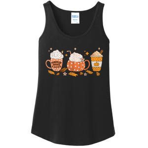 Pumpkin Spice Latte Fall Vibes Autumn Pumpkin Spice Coffee Ladies Essential Tank