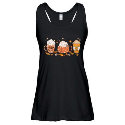 Pumpkin Spice Latte Fall Vibes Autumn Pumpkin Spice Coffee Ladies Essential Flowy Tank