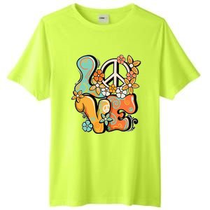 Peace Sign Love 60s 70s Costume Groovy Hippie Theme Party Tall Fusion ChromaSoft Performance T-Shirt