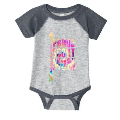 Proud Scout Mom Parent Mother Of Club Infant Baby Jersey Bodysuit