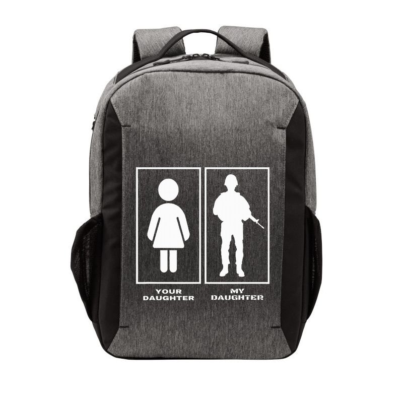 Proud Soldier Mom Dad Your Daughter My Daughter Military Vector Backpack
