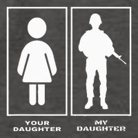 Proud Soldier Mom Dad Your Daughter My Daughter Military Vector Backpack