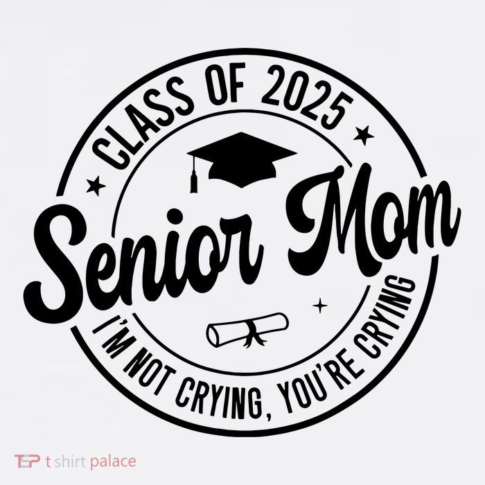 Proud Senior Mom Class Of 2025 Im Not Crying Youre Crying Sustainable Bucket Hat