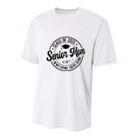 Proud Senior Mom Class Of 2025 Im Not Crying Youre Crying Youth Performance Sprint T-Shirt
