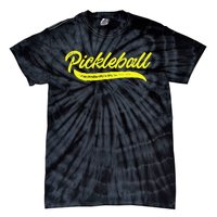 Pickleball Squad Match Retro Vintage Pickleball Tie-Dye T-Shirt