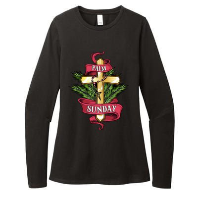 Palm Sunday Meaningful Gift Womens CVC Long Sleeve Shirt