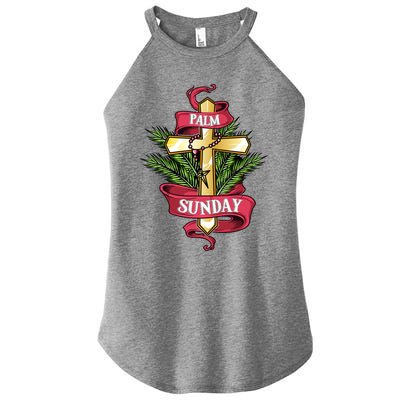 Palm Sunday Meaningful Gift Women's Perfect Tri Rocker Tank