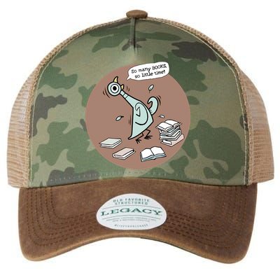 Pigeon So Many Books So Little Time It's Good Day To Read Book Piggie Gerald Legacy Tie Dye Trucker Hat