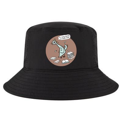 Pigeon So Many Books So Little Time It's Good Day To Read Book Piggie Gerald Cool Comfort Performance Bucket Hat