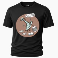 Pigeon So Many Books So Little Time It's Good Day To Read Book Piggie Gerald Cooling Performance Crew T-Shirt