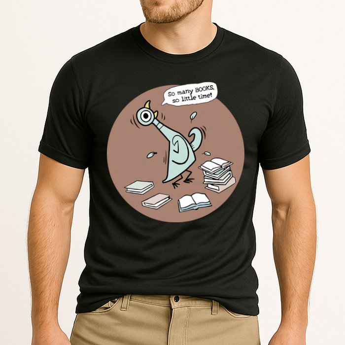 Pigeon So Many Books So Little Time It's Good Day To Read Book Piggie Gerald Performance Shirt