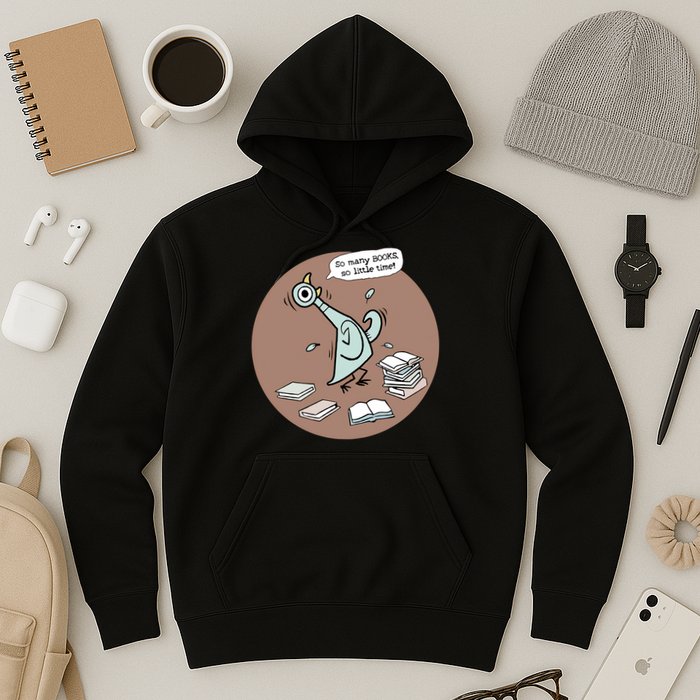 Pigeon So Many Books So Little Time It's Good Day To Read Book Piggie Gerald Hoodie