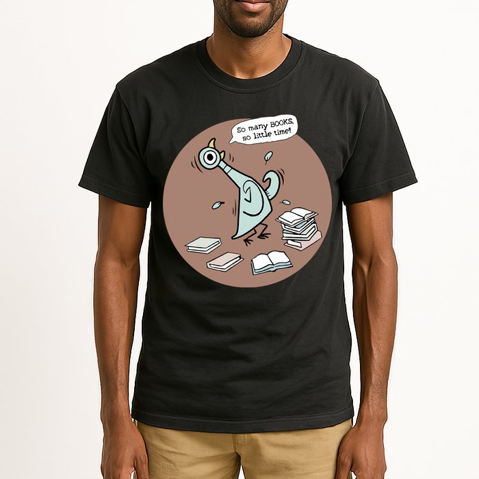 Pigeon So Many Books So Little Time It's Good Day To Read Book Piggie Gerald Tall T-Shirt