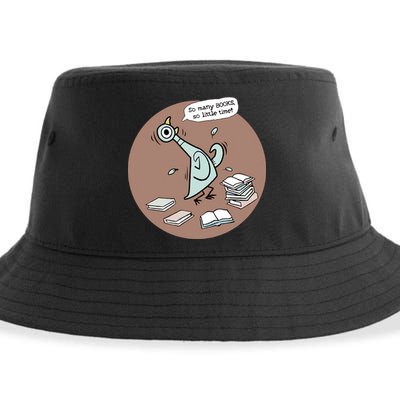 Pigeon So Many Books So Little Time It's Good Day To Read Book Piggie Gerald Sustainable Bucket Hat