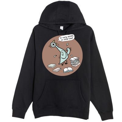Pigeon So Many Books So Little Time It's Good Day To Read Book Piggie Gerald Premium Pullover Hoodie