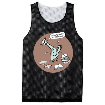 Pigeon So Many Books So Little Time It's Good Day To Read Book Piggie Gerald Mesh Reversible Basketball Jersey Tank