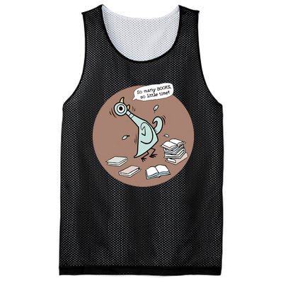 Pigeon So Many Books So Little Time It's Good Day To Read Book Piggie Gerald Mesh Reversible Basketball Jersey Tank